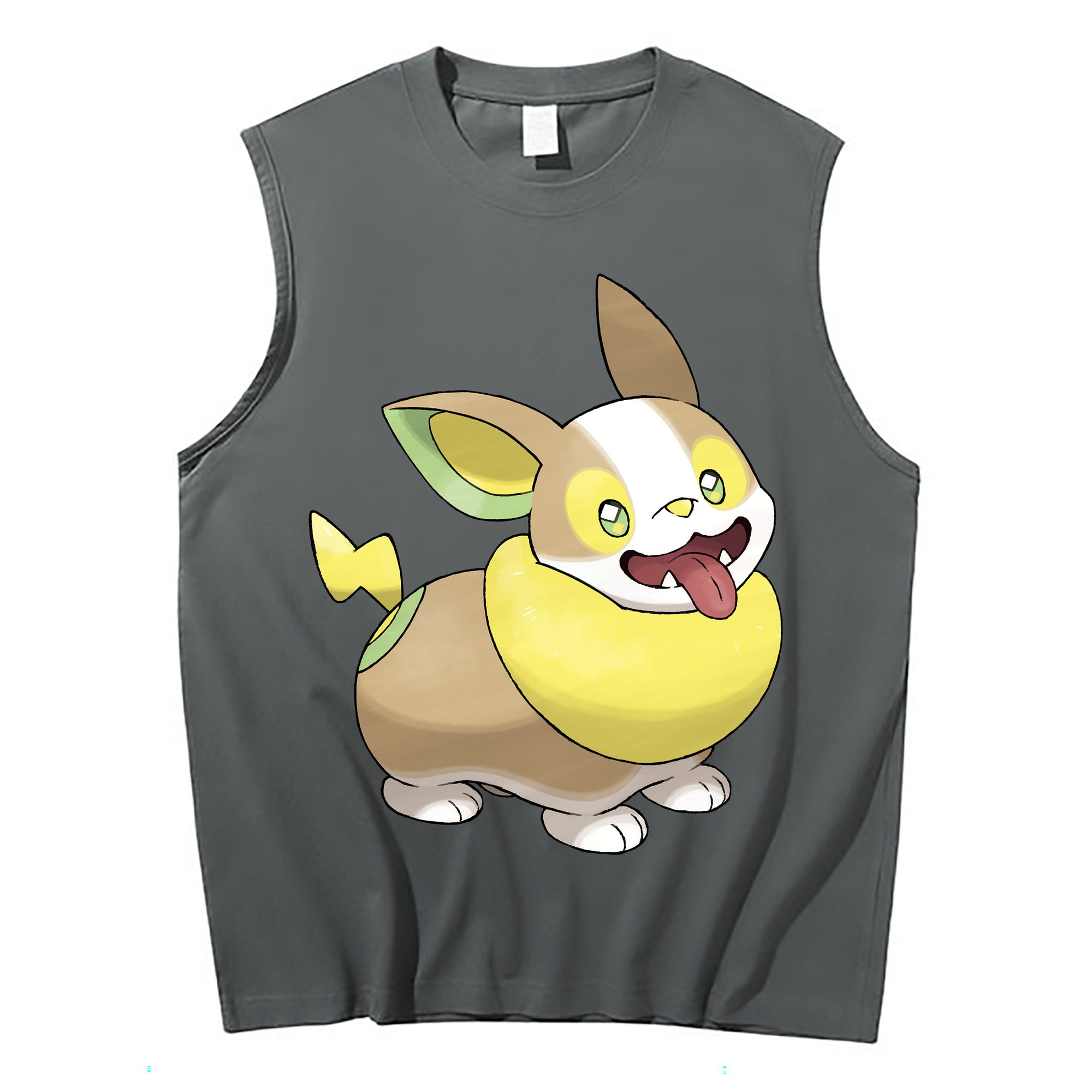 （画像用） ポケットモンスター Pokémon コットン100％タンクトップ（フロントプリント）